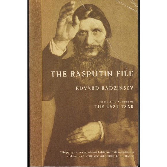 THE RASPUTIN FILE by EDVARD RADZINSKY anchor books 1st Edtion - Picture 1 of 3